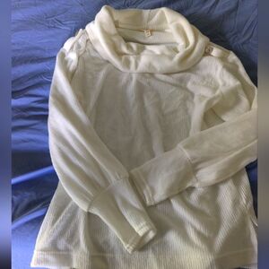 NWOT Embellished Turtleneck Sweater